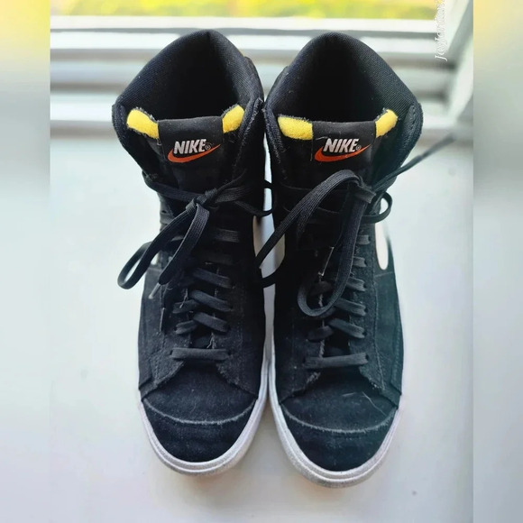 Nike Blazer Mid '77 Vintage - Black/White size Mens US 9.5 - Picture 5 of 7